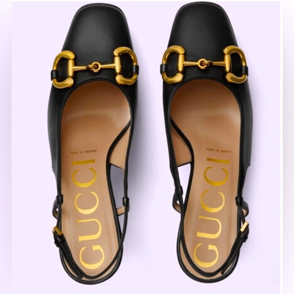 Gucci shoes excellent condition!  
In box with receipt . Only wore once! - Picture 1 of 2